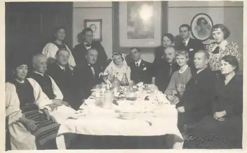Romania fotofilm Cluj wedding mariage souvenir photo dated 1936