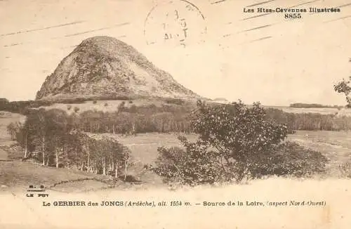 Postcard France Le Gerbier des Joncs
