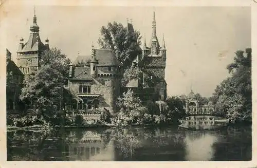Hungary Budapest Vajdahunyad Castle