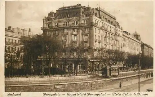 Hungary Budapest Grand Hotel Donaupalast