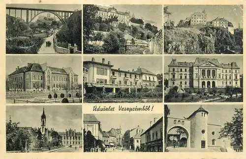 Hungary Veszprem multi view