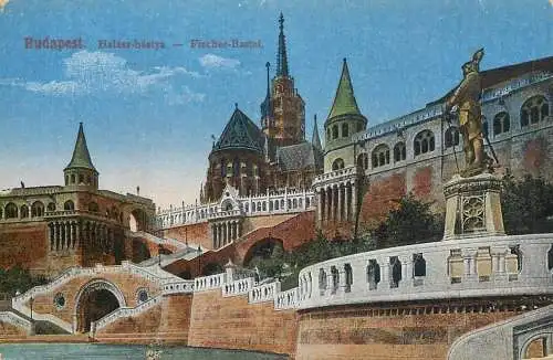 Hungary Budapest Halaszbastya