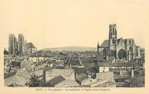 Postcard France Toul cathedrale Saint Gengoult