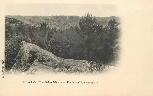 Postcard France Fontainebleau