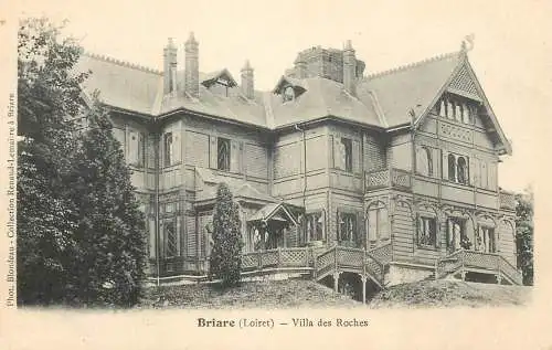 Postcard France Briare villa des Roches