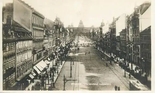 Czech Republic Praha Wenceslas place