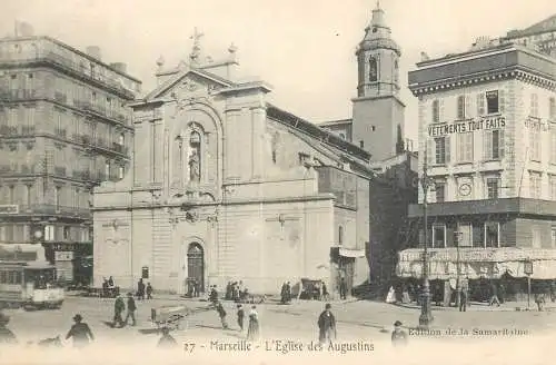 Postcard France Marseilles eglise