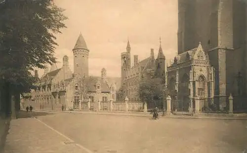 Postcard Belgium Brugge Hotel Gruuthuse