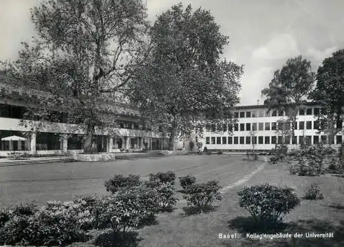 Postcard Switzerland Basel Kollegiengebaude der Universitat