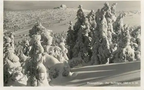 Poland Riesengebirge Der Reiftrager winter scenery