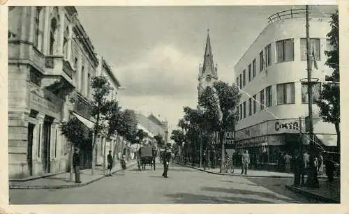 Hungary Komarom Nador street