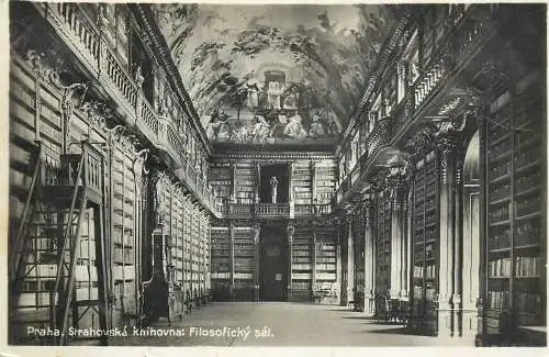 Czech Republic Praha Strahov Library Philosophy Hall