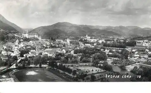 Postcard Croatia Skofja Loka