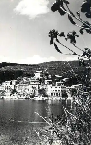 Postcard Croatia Rabac harbour