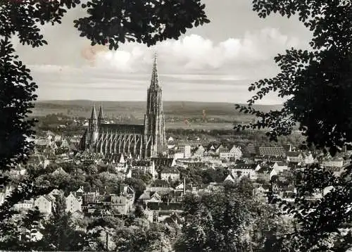 Postcard Germany Ulm an der Donau Michelsberg