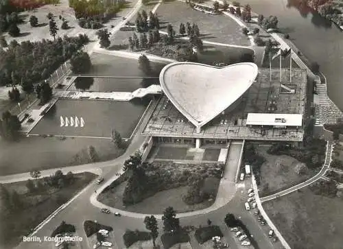 Postcard Germany Berlin Kongresshalle