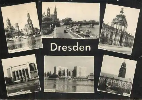 Postcard Germany Dresden