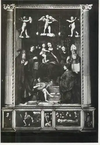 Postcard Italy Como cathedrale La Madonna in Trono