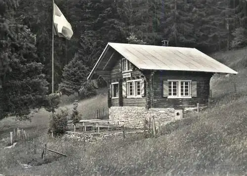 Postcard Switzerland Bergli Hutte ob Oberbuchsiten