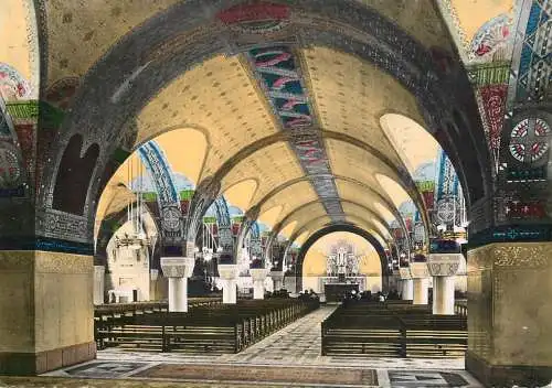 Postcard France Lisieux basilique la crypte