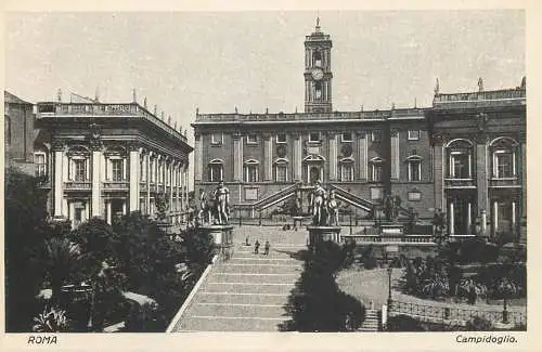 Postcard Italy Rome Campidoglio