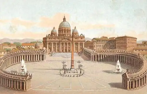 Postcard Italy San Pietro