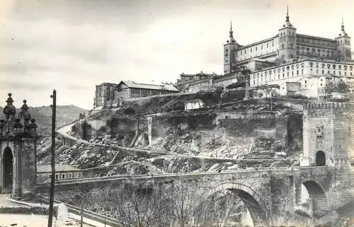 Postcard Spania Toledo Alcazar