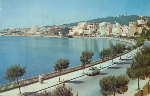 Postcard Spania Mallorca paseo maritimo