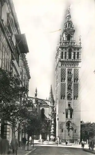 Postcard Spania Sevilla la Giralda