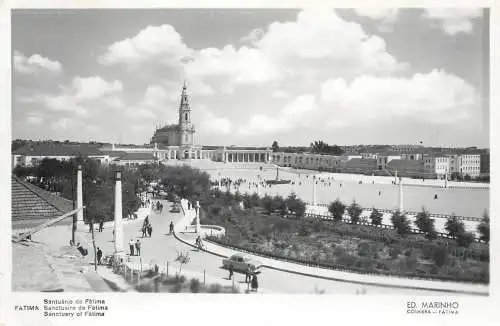 Postcard Portugal Fatima santuario de Fatima