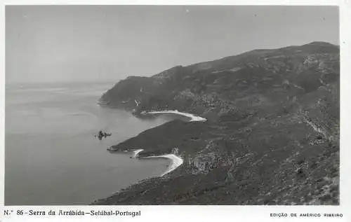 Postcard Portugal Setúbal Serra da Arrabida