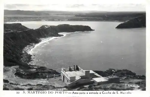 Postcard Portugal San Martinho do Porto Concha de S. Martinho