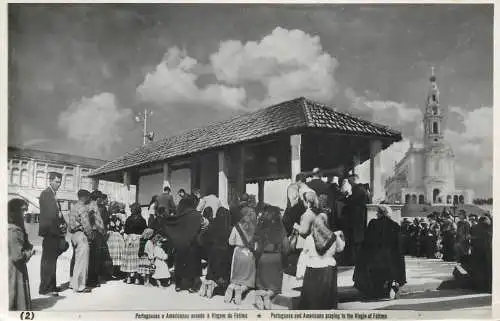 Postcard Portugal Virgem de Fatima