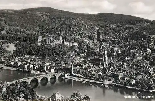 Postcard Germany Heidlberg