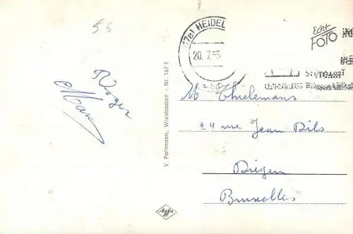 Postcard Germany Heidlberg