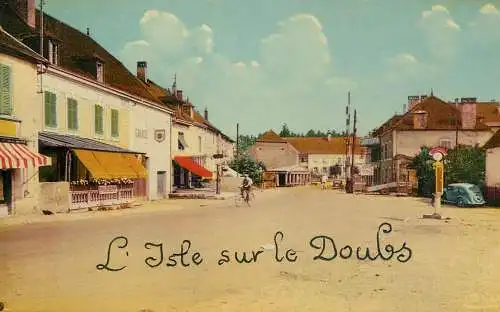 France Isle sur le Doubs (Doubs) Rue du Magny