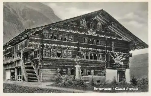 Postcard Switzerland Bernerhaus Chalet Bernois