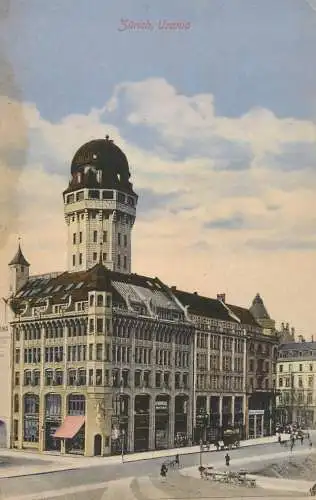 Postcard Switzerland Zürich Urania