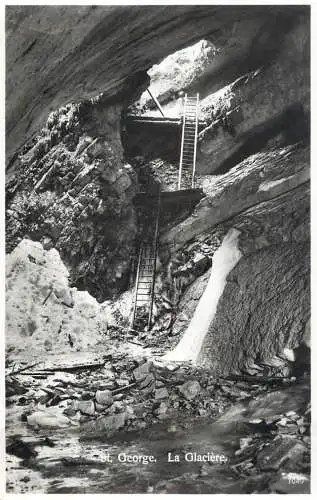 Postcard Switzerland St. George la glaciere