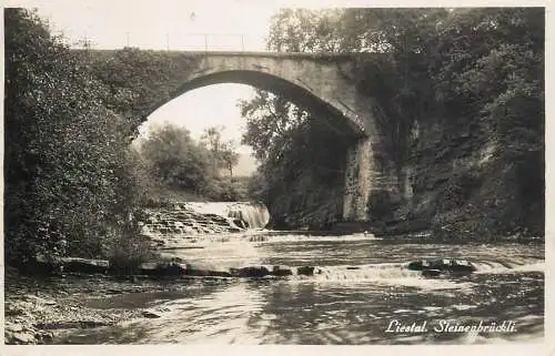 Postcard Switzerland Liestal Steinenbrucke
