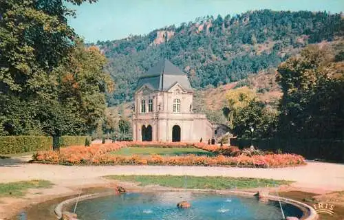 Postcard Luxembourg Echternach park pavillion