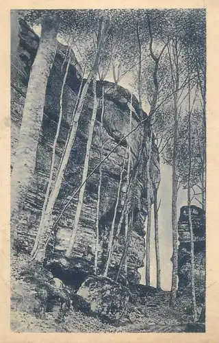 Postcard Luxembourg Consdorf Mullerthal