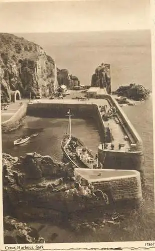 Channel Islands Sark Creux Harbour