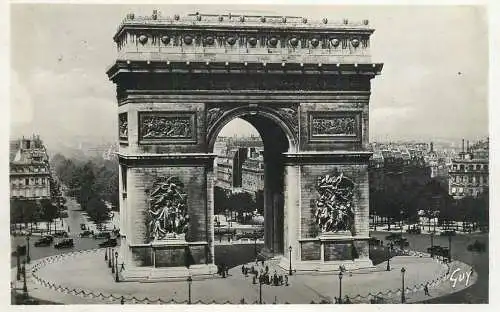 France Paris Arc de Triomphe de l'Etoile
