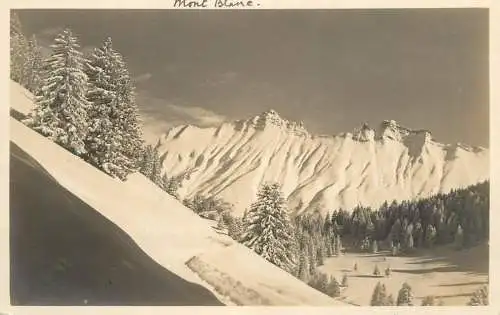 France Mont Blanc snow-covered landscape