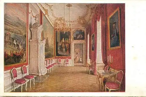 Postcard Austria Wien Schönbrunn Palace Guest room