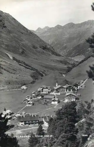 Postcard Austria Obergurgl Otztal