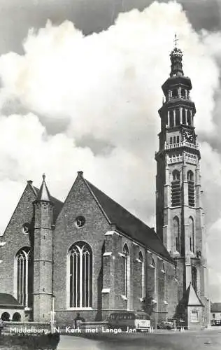 Postcard Netherlands Middelburg