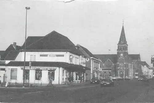 Postcard Netherlands Limburg Centrum Heusden