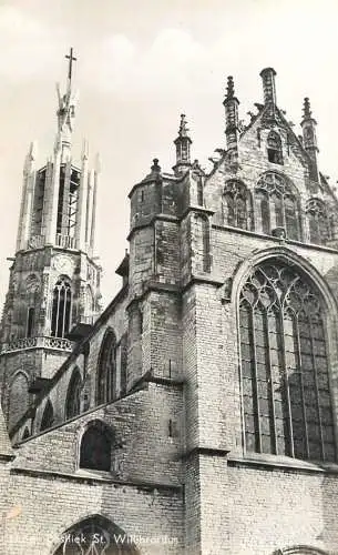 Postcard Netherlands St. Willibroduse